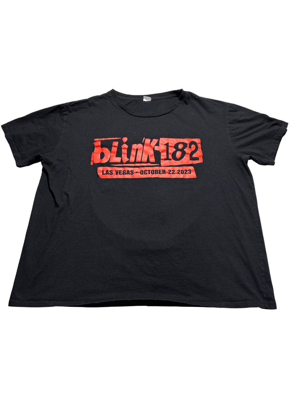 BLINK-182 When We Were Young Fest 10/22/23 Las Vegas Exclusive T-Shirt Size 3XL